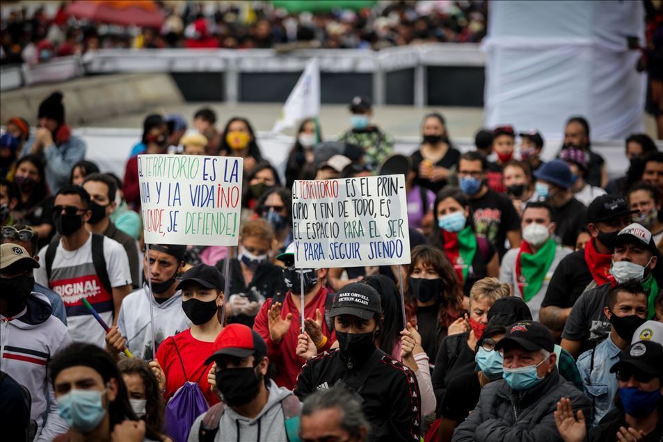 Mogok nasional di Kolombia