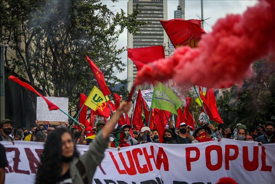 Mogok nasional di Kolombia