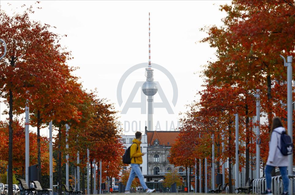 El otoño llega a la capital alemana, Berlín