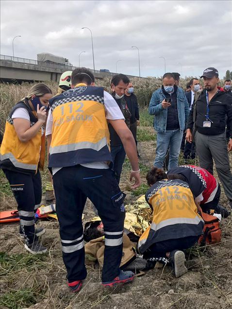 Training plane crashes in Istanbul 