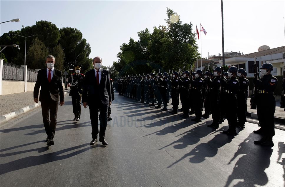 KKTC'de yeni Cumhurbaşkanı Ersin Tatar ant içti