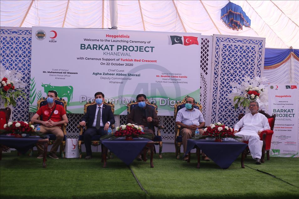 Türk Kızılaydan Pakistan'daki çiftçilerin kalkınmasına destek