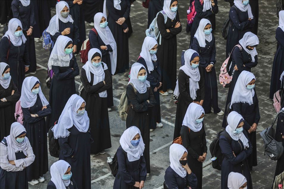 تواصل "العودة التدريجية" للمدارس بغزة
