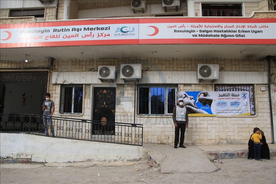 Li Herêma Kaniya Aştiyê ji bo 45 hezar zarokên Sûriyeyî kampanyaya aşiya felcê