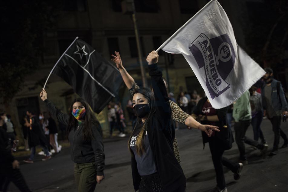Şili'de anayasa referandumunun ardından