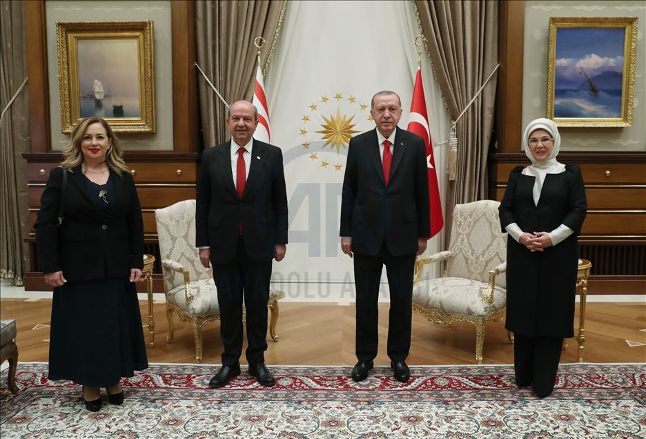 Kuzey Kıbrıs Türk Cumhuriyeti (KKTC) Cumhurbaşkanı Tatar Ankara'da