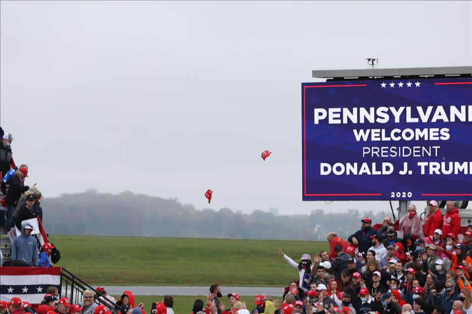 ABD Başkanı Donald Trump, Pensilvanya'da