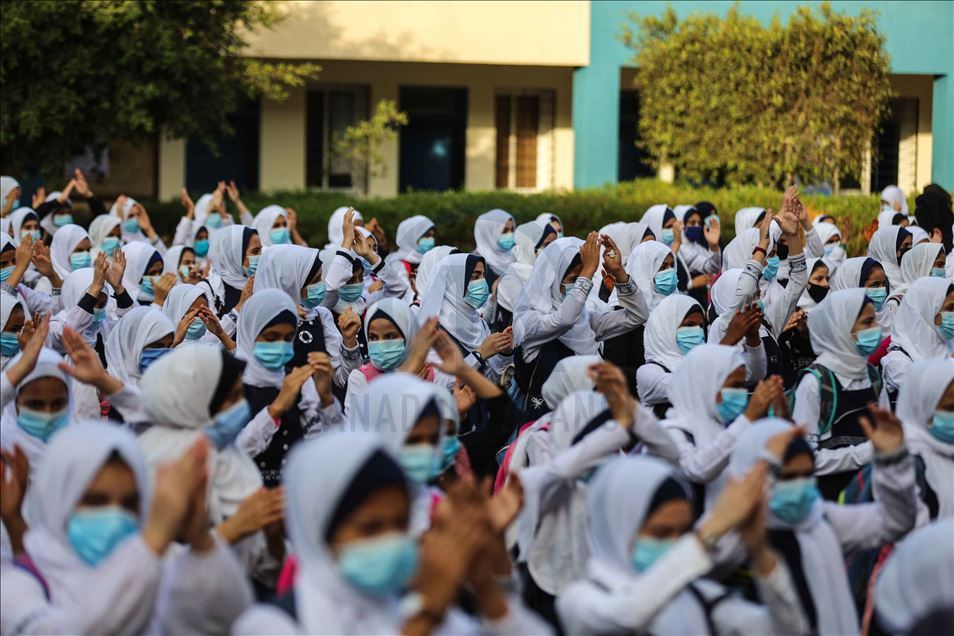 تواصل "العودة التدريجية" للمدارس بغزة