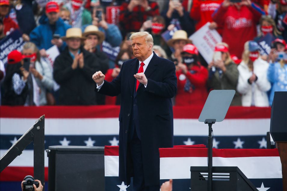 ABD Başkanı Donald Trump, Pensilvanya'da