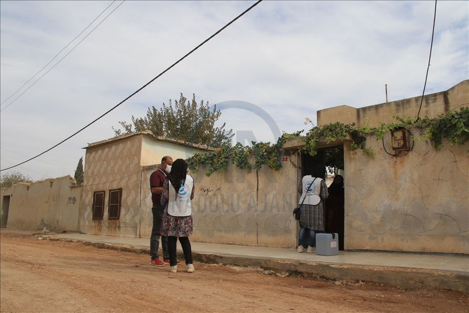 Li Herêma Kaniya Aştiyê ji bo 45 hezar zarokên Sûriyeyî kampanyaya aşiya felcê
