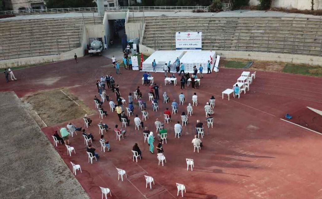 "الديانة التركي" يساعد 900 عائلة متضررة من انفجار بيروت