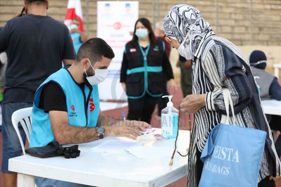 "الديانة التركي" يساعد 900 عائلة متضررة من انفجار بيروت