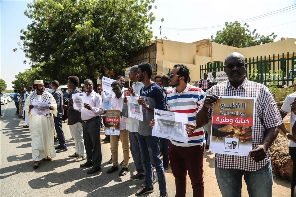 تظاهرات در خارطوم علیه عادیسازی روابط سودان با اسرائیل
