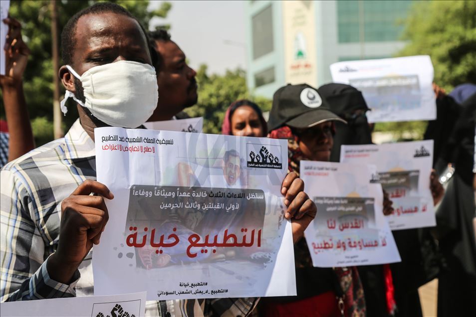 تظاهرات در خارطوم علیه عادیسازی روابط سودان با اسرائیل