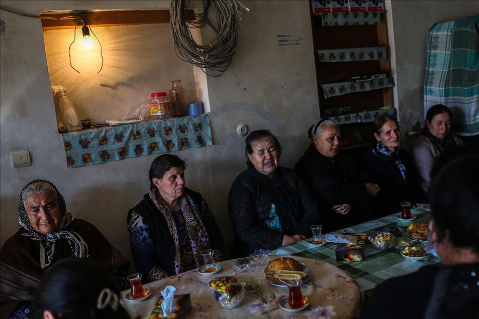 "Vatan Muharebesi"nde şehit olan gönüllü Azerbaycanlı Kahramanov'un taziyesi devam ediyor