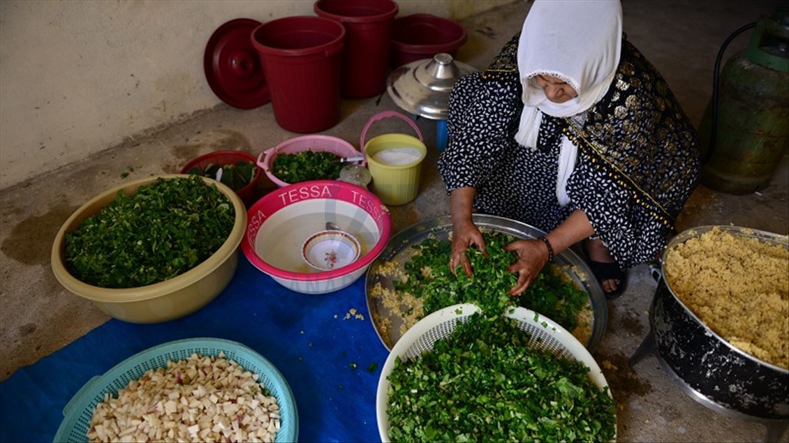 ترخێنە لەزەتێکی دانەبڕاوەی سفرەی زستانەی سلێمانی