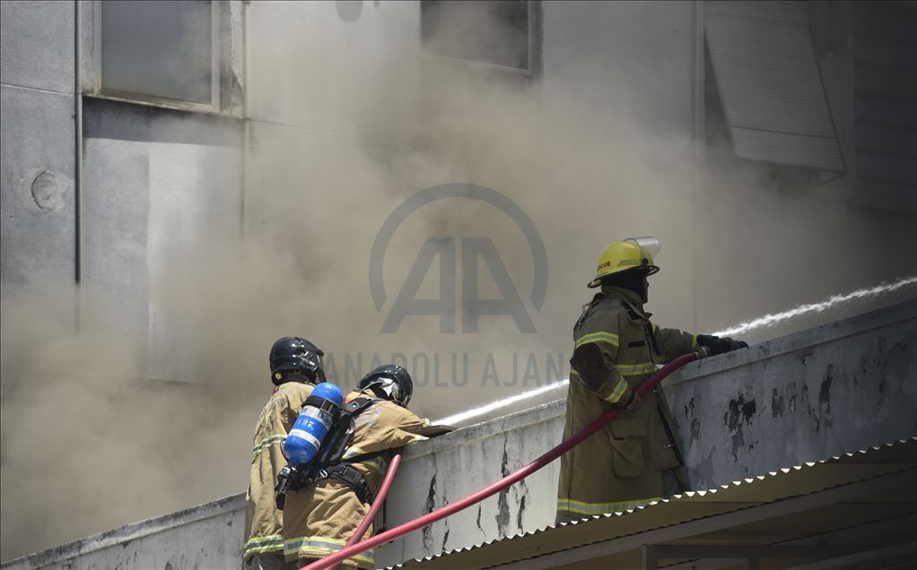 Brezilya'da hastane yangını: 1 ölü