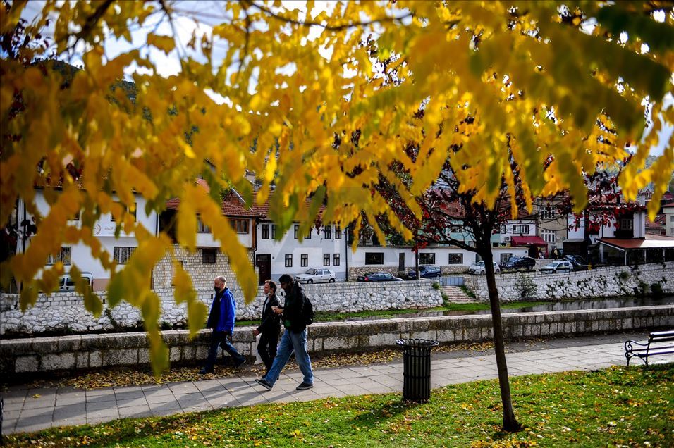 Saraybosna'da sonbahar renkleri büyüledi 