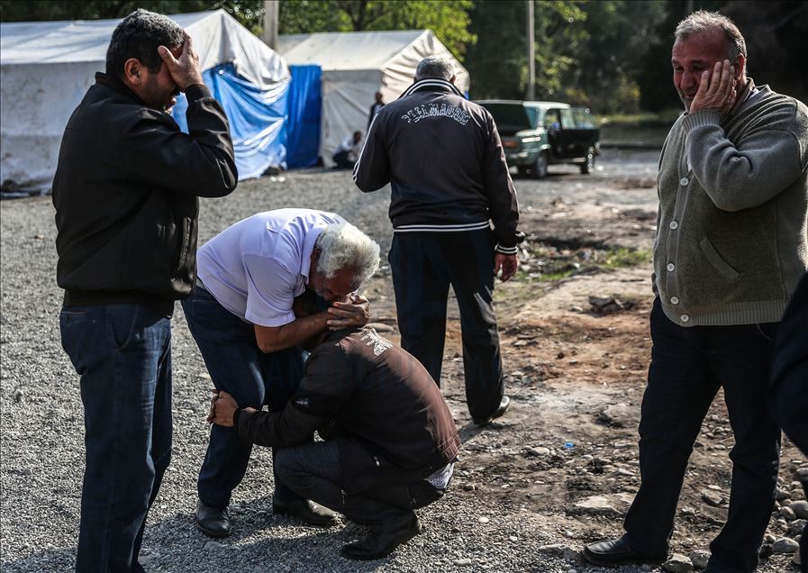 Armenian forces continue shelling Azerbaijani civilian settlements 