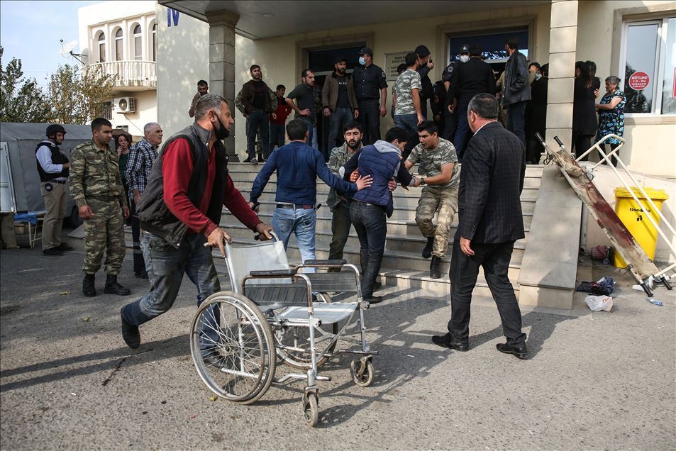 Armenian forces continue shelling Azerbaijani civilian settlements 
