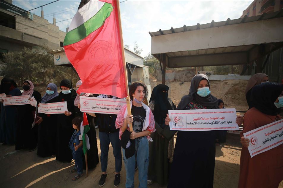 وقفات في أنحاء غزة للمطالبة بتحقيق الوحدة الفلسطينية