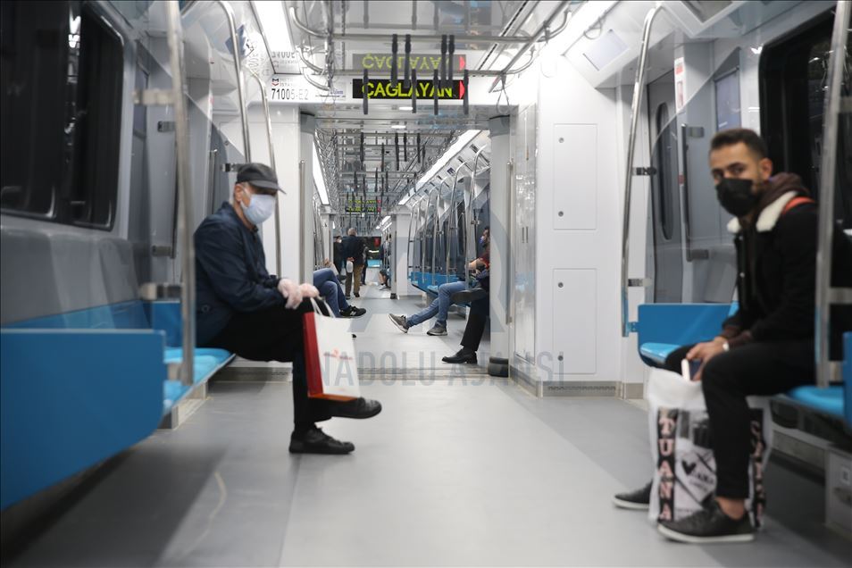 Mecidiyeköy-Mahmutbey Metrosunda seferler başladı