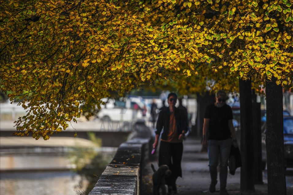 Saraybosna'da sonbahar renkleri büyüledi 