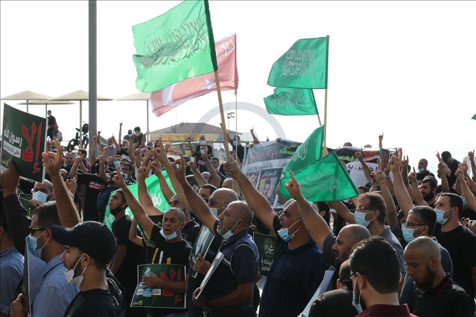 مظاهرة عربية في تل أبيب احتجاجا على الإساءة للإسلام
