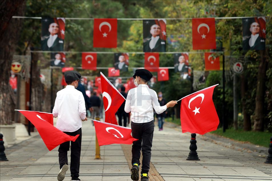 29 Ekim Cumhuriyet Bayramı kutlanıyor