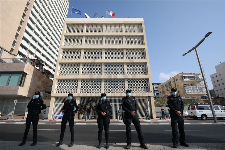 مظاهرة عربية في تل أبيب احتجاجا على الإساءة للإسلام