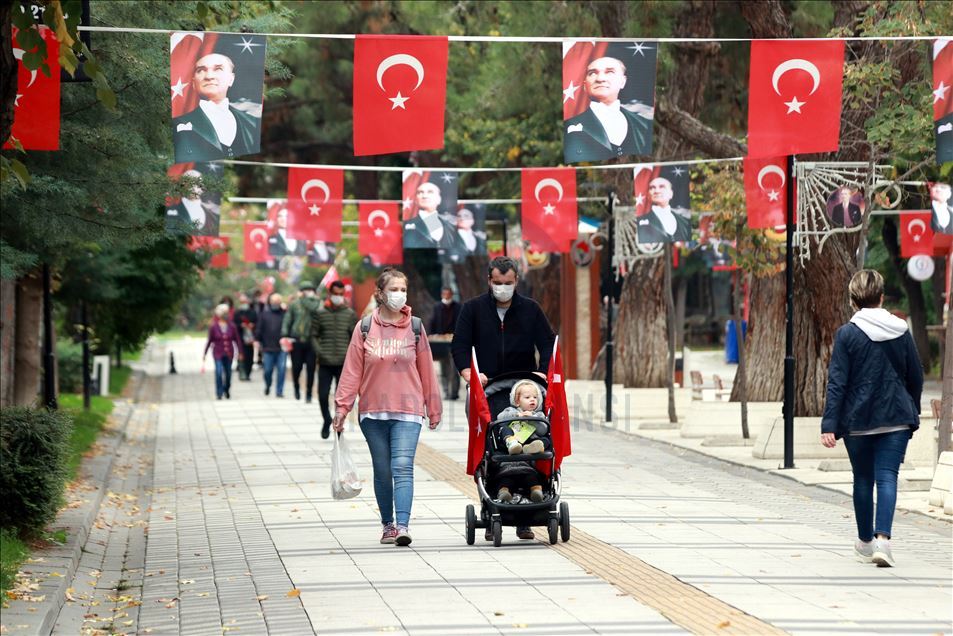 29 Ekim Cumhuriyet Bayramı kutlanıyor