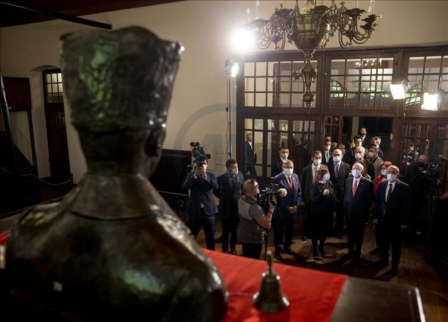CHP Genel Başkanı Kılıçdaroğlu, Ulus'aki Birinci Meclis'i ziyaret etti