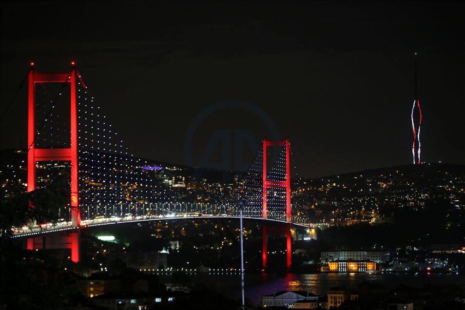İstanbul'da 29 Ekim Cumhuriyet Bayramı coşkusu