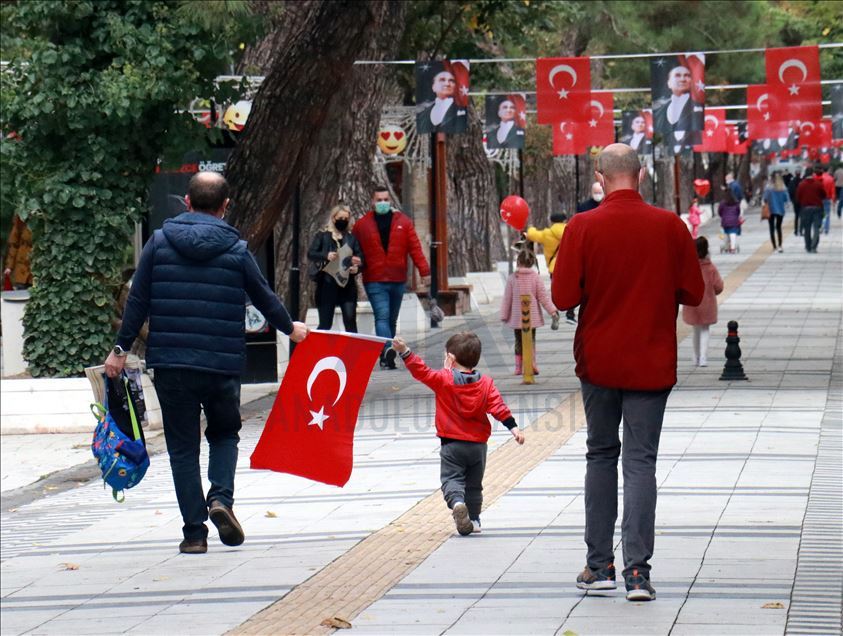 29 Ekim Cumhuriyet Bayramı kutlanıyor