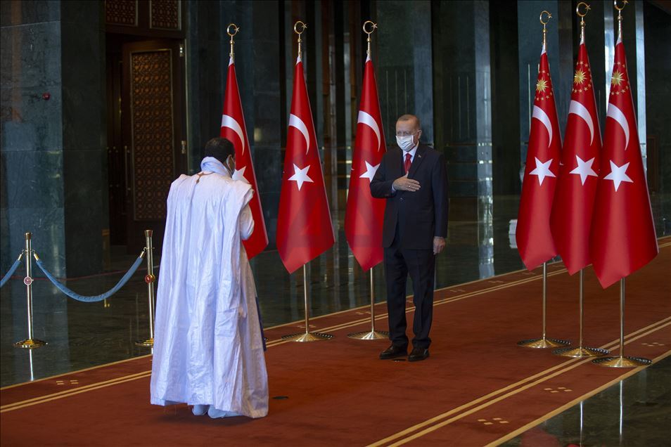 Cumhurbaşkanı Erdoğan, Cumhuriyet Bayramı tebriklerini kabul etti