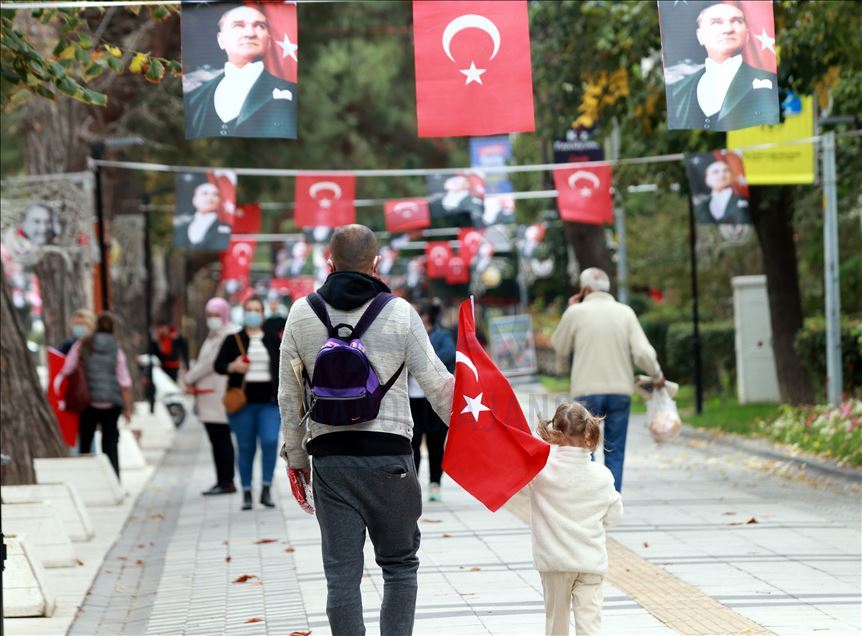 29 Ekim Cumhuriyet Bayramı kutlanıyor