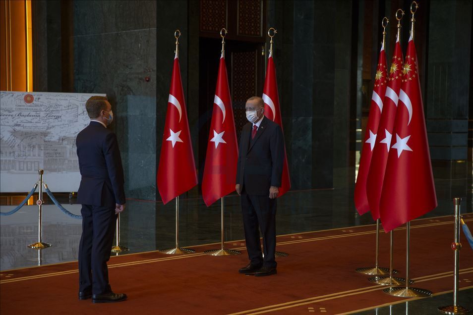 Cumhurbaşkanı Erdoğan, Cumhuriyet Bayramı tebriklerini kabul etti