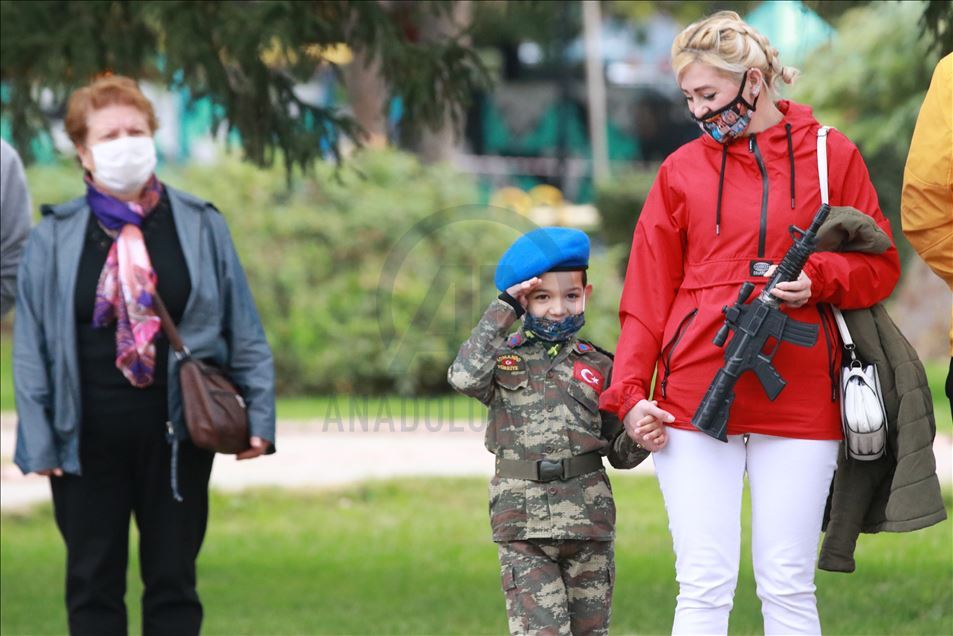 29 Ekim Cumhuriyet Bayramı kutlanıyor