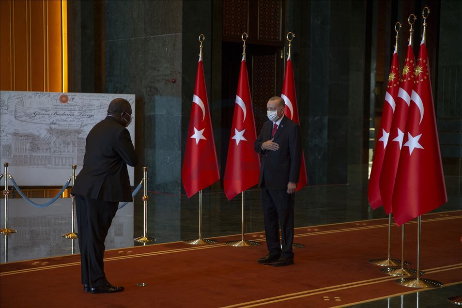 Cumhurbaşkanı Erdoğan, Cumhuriyet Bayramı tebriklerini kabul etti