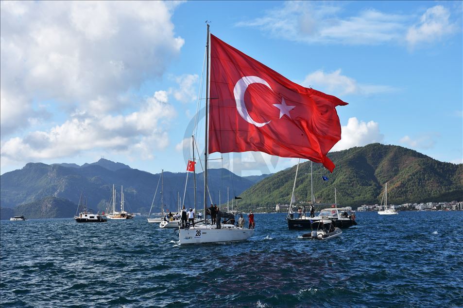 مسابقات بین المللی قایق‌های بادبانی در مارماریس ترکیه