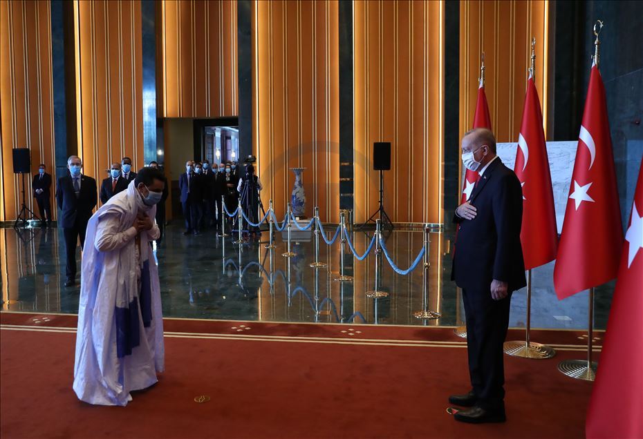 Cumhurbaşkanı Erdoğan, Cumhuriyet Bayramı tebriklerini kabul etti