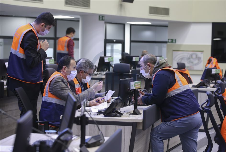 İzmir depremi AFAD Merkezinden koordine ediliyor