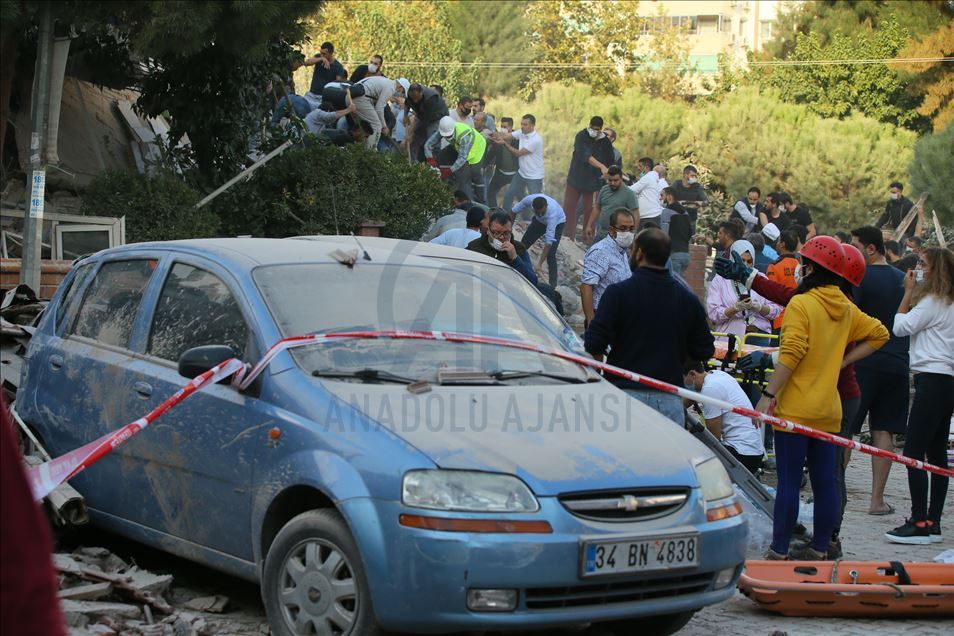 Tërmeti në Izmir, të paktën 4 jetë të humbura dhe 120 të plagosur