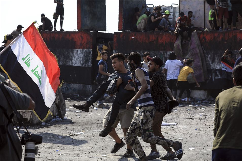 Irak'ta, "25 Ekim Gösterileri" devam ediyor
