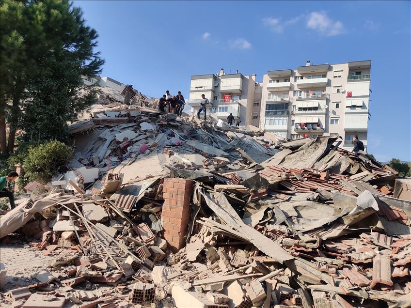 Magnitude 6.6 quake shakes Turkey's Aegean Sea coast