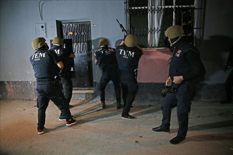 Adana'da PKK/KCK operasyonu: 5 gözaltı