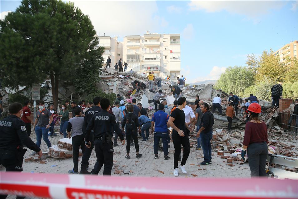 Tërmeti në Izmir, të paktën 4 jetë të humbura dhe 120 të plagosur