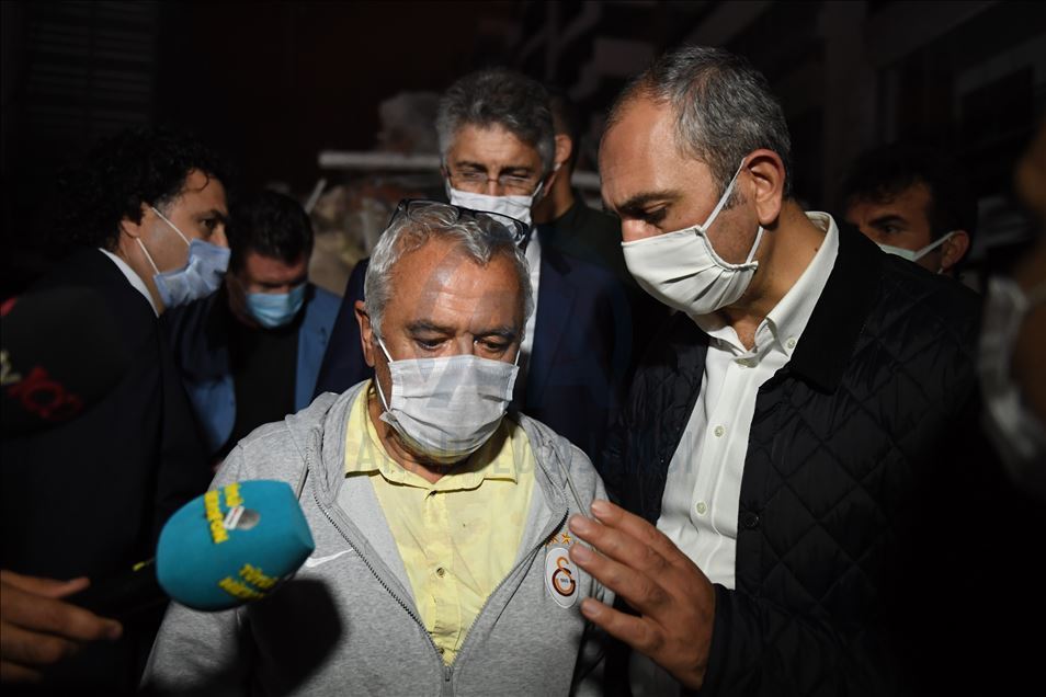 Bakanlar Gül ve Kurum ile Milletvekili Yıldırım deprem bölgesinde