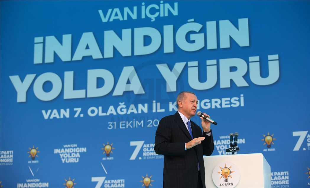 Cumhurbaşkanı Recep Tayyip Erdoğan Van'da
