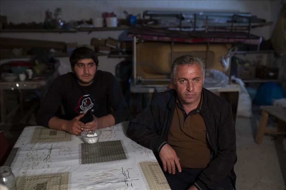 Sığınaklarda yaşayan Terter sakinleri hayati tehlikeye rağmen kenti terk etmiyor